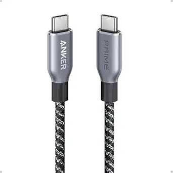 Anker Prime USB-C to USB-C Cable, 240W Fast Charging, 1M